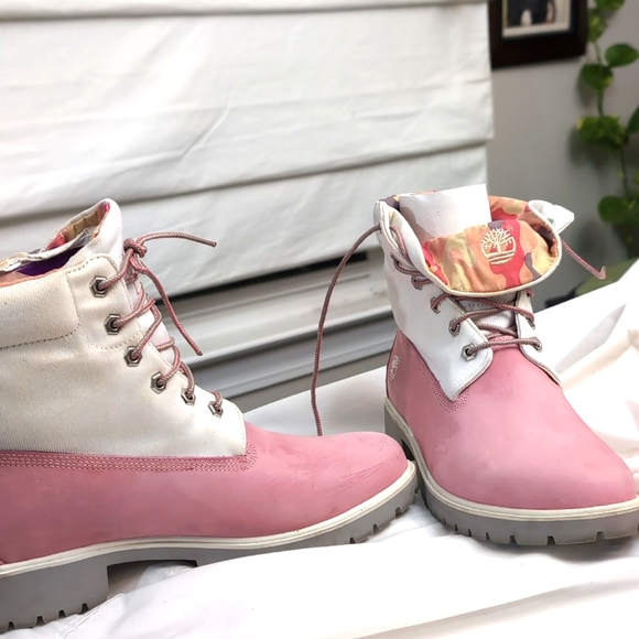 Pink waterproof Timberland 🩷🩷🩷🩷 - Picture 3 of 11